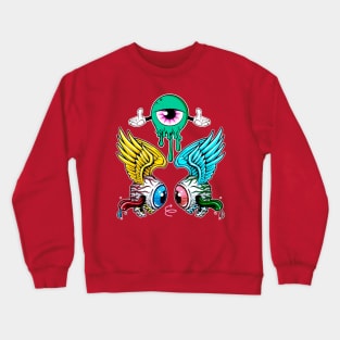 Three Eyes Crewneck Sweatshirt